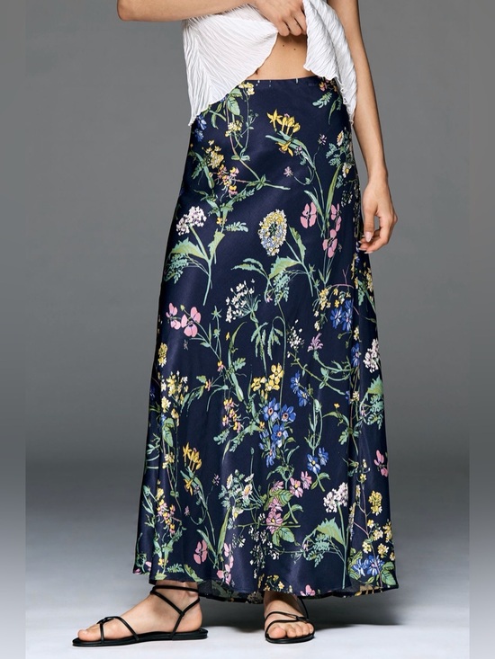 Anthropologie Dresses & Skirts - Anthropologie Tilda A-Line Maxi Slip Skirt NWT